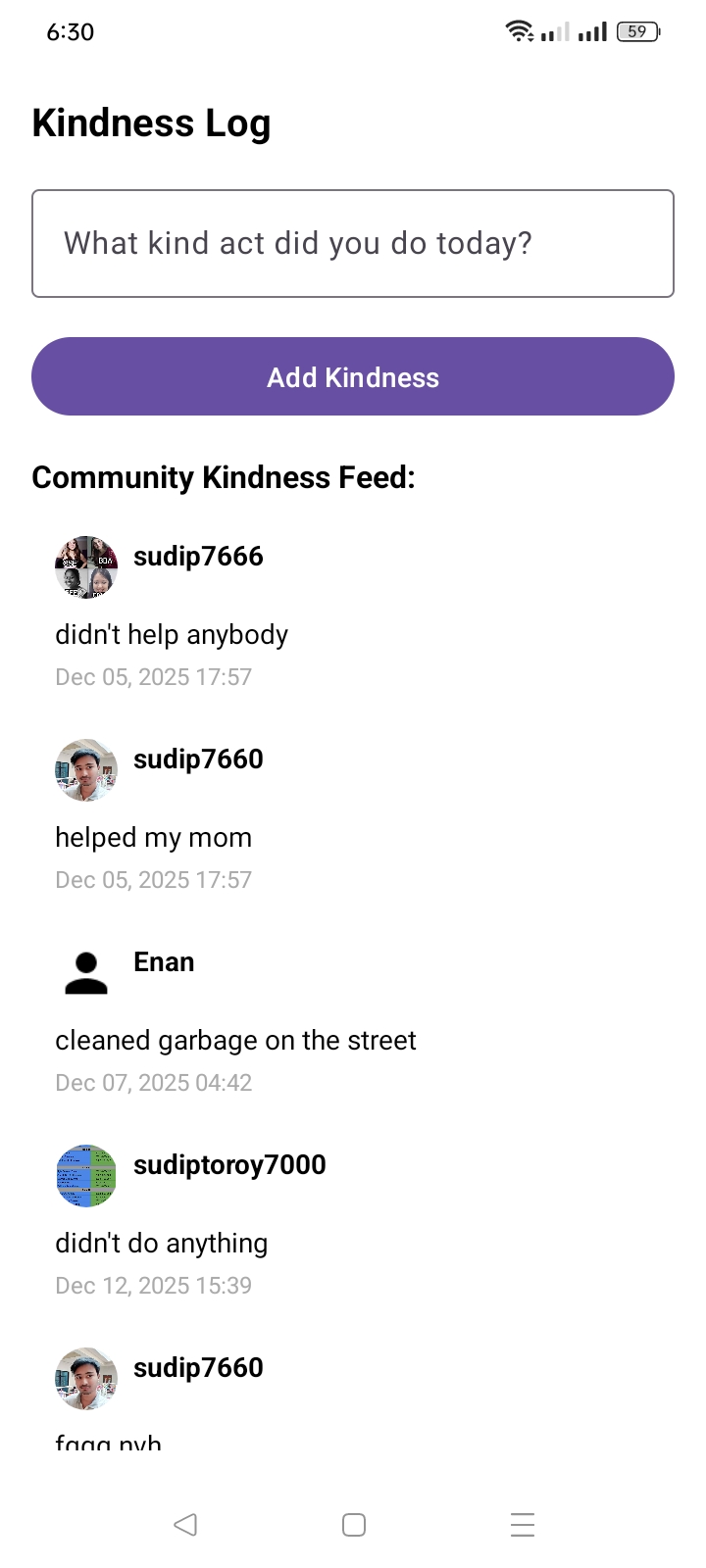 Community Feed
