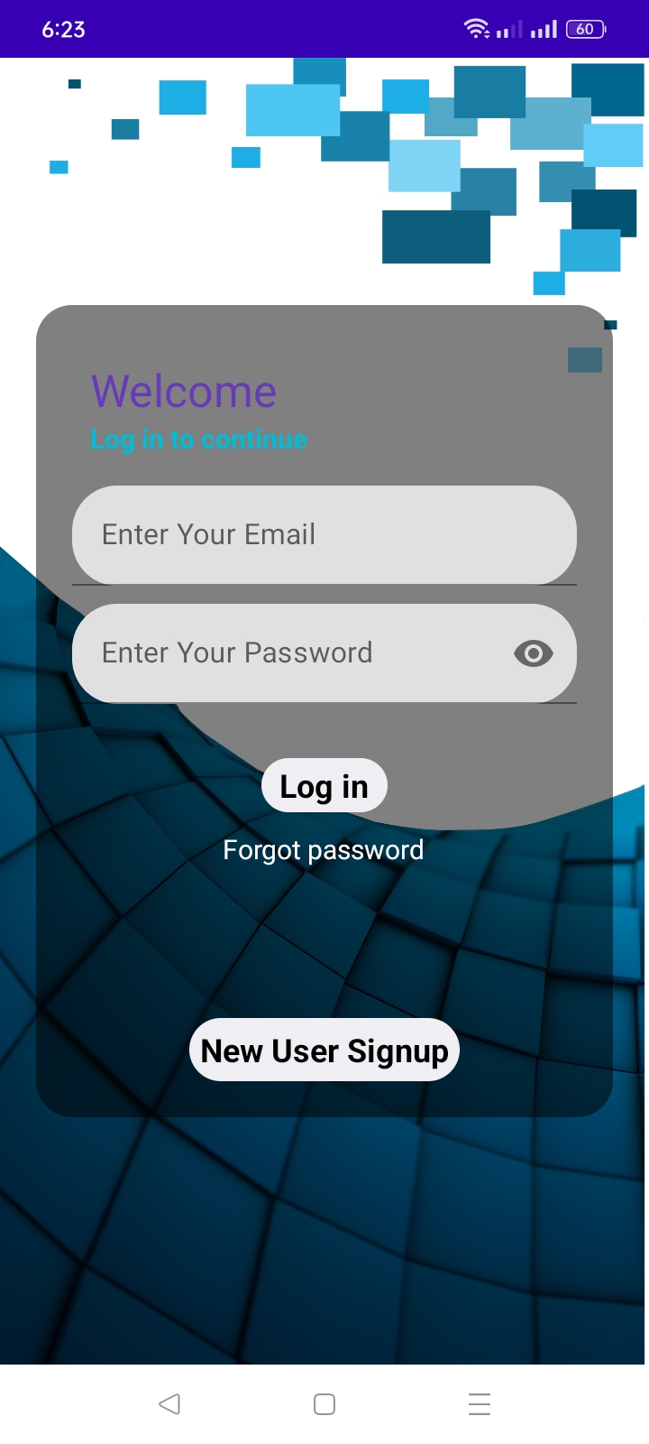 Notes App Home Screen